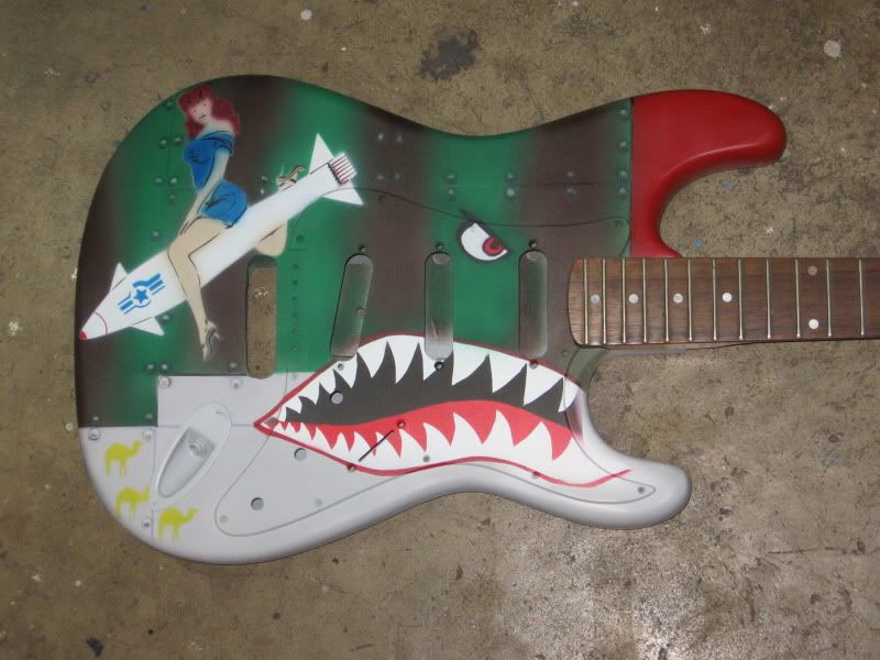 How to Custom Paint your Electric Guitar (stepbystep) 75 + pics. Page 2